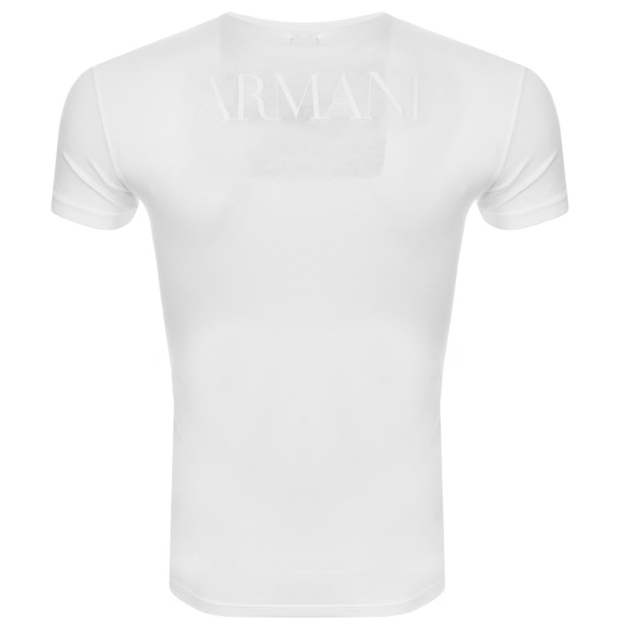Alternative Image for ProductEmporio Armani Crew Neck Lounge T Shirt White2
